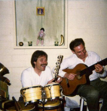 With Tony Norrish