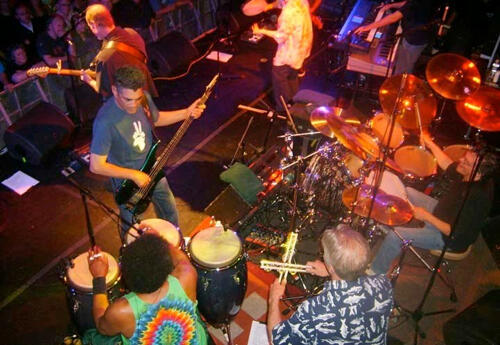 Jim plays again with folk artist Little Feat