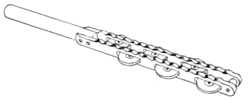 llustrated are an original drawing of a Jestick® and a copy of the US Patent.